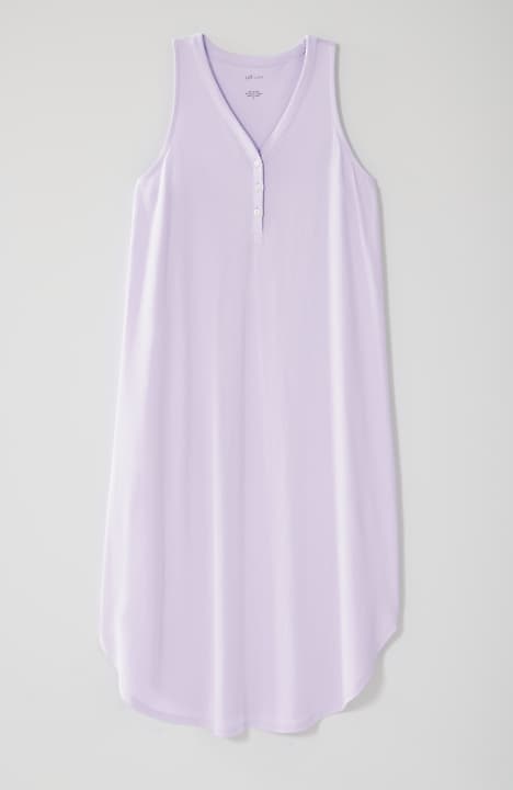 sleep ultrasoft henley gown