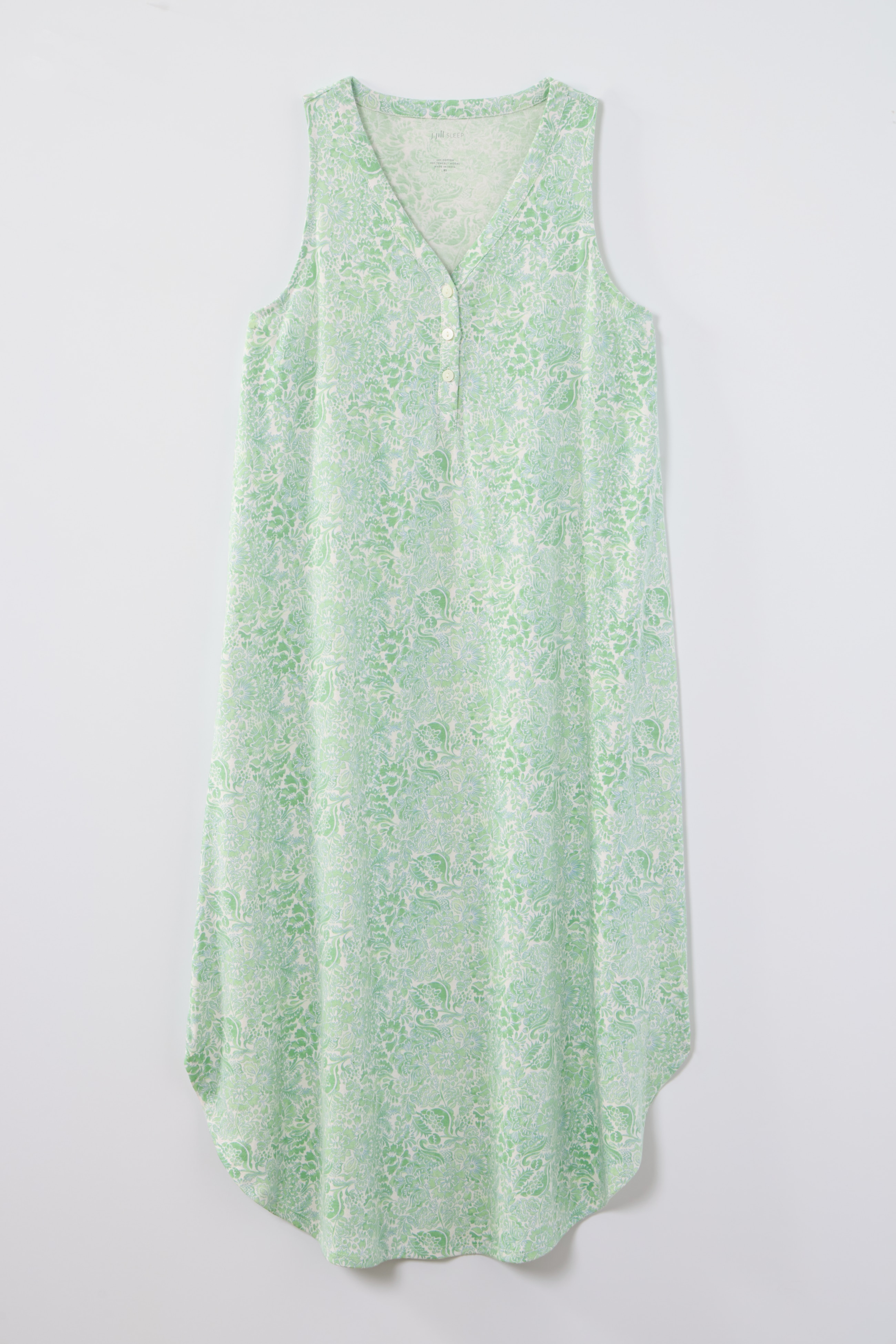 sleep ultrasoft henley gown