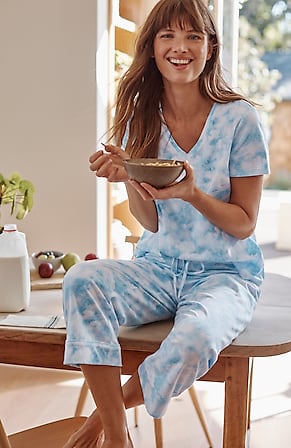 Image for Sleep Ultrasoft V-Neck Tee