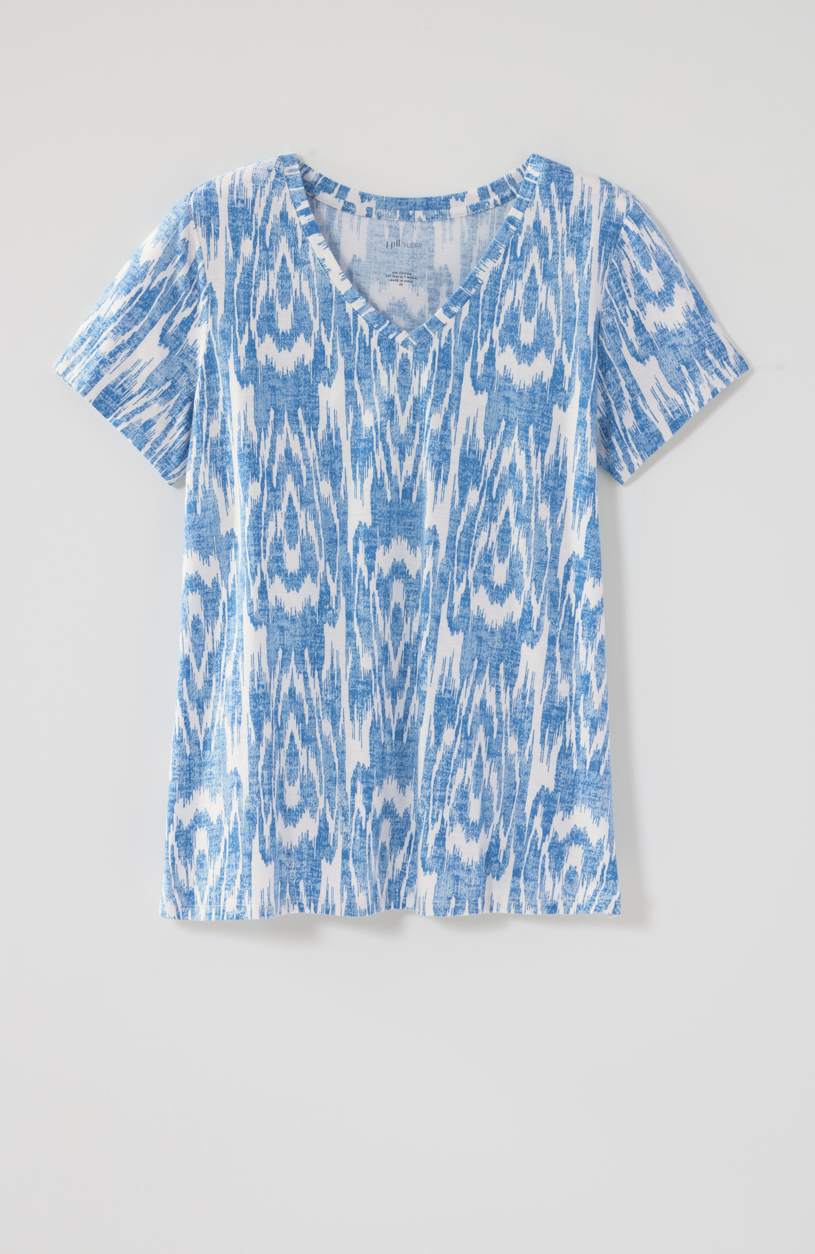 sleep ultrasoft v-neck tee