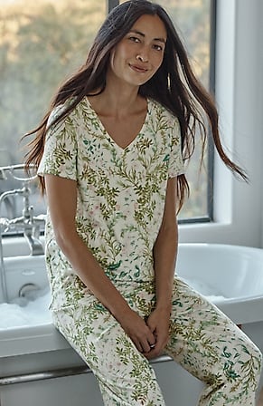 Image for Sleep Ultrasoft V-Neck Tee