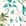 Swatch image of porcelain dense botanical for Sleep Ultrasoft V-Neck Tee