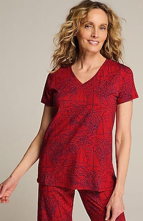 Image for Sleep Ultrasoft V-Neck Tee