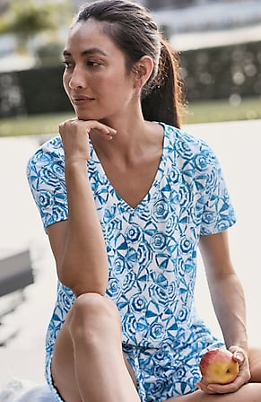 Image for Sleep Ultrasoft V-Neck Tee