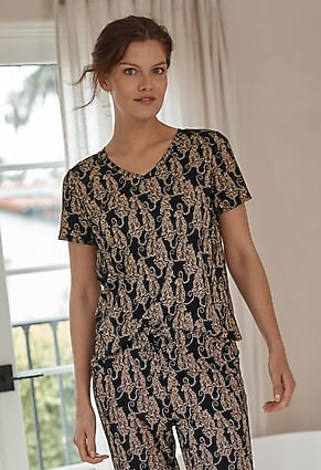 Image for Sleep Ultrasoft V-Neck Tee