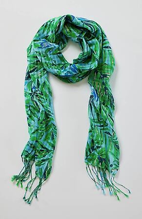 Image for Printed Skinny Convertible Scarf
