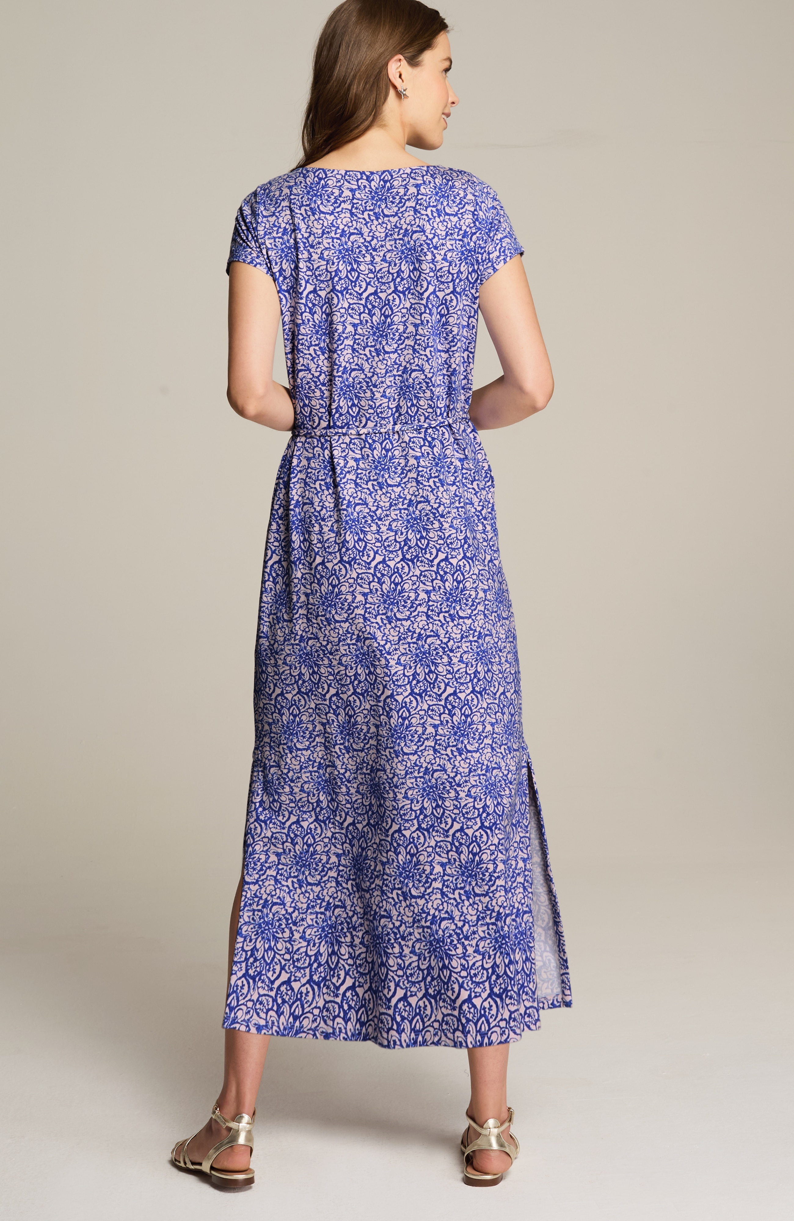 CAP-SLEEVE MAXI DRESS | JJill