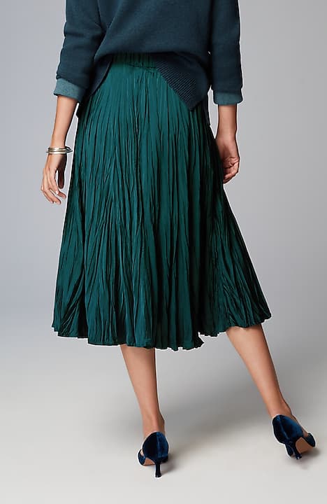 solstice midi skirt