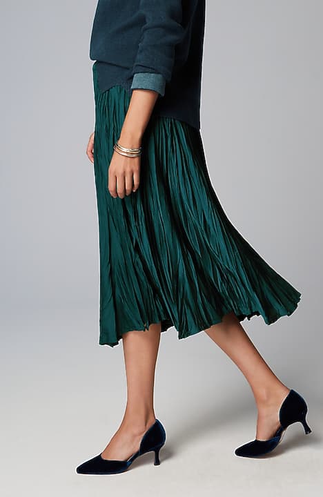 solstice midi skirt