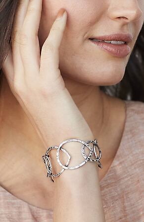 Image for Abstract Leaves Cuff