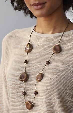 Image for Earth Tones Station Necklace