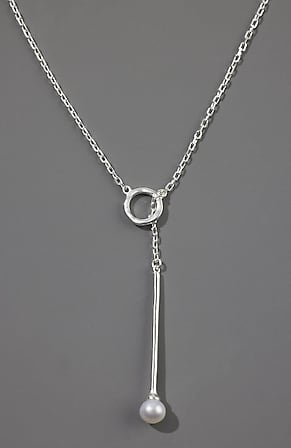 Image for Sterling Silver Y-Necklace