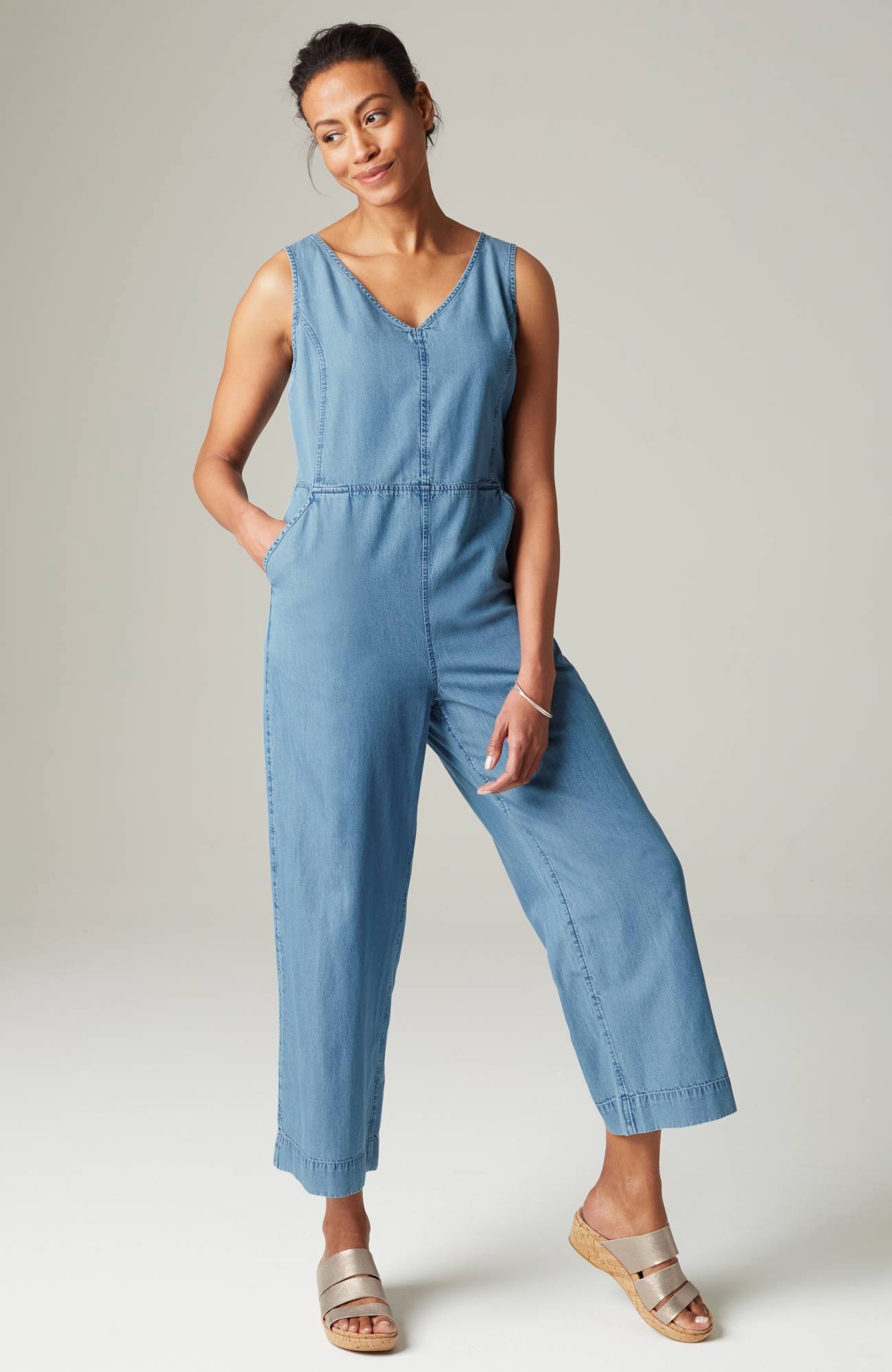 Obsessed with this Denim Cargo Jumpsuit 🙌🏼 Launching tonight at 5:00 EST  | Instagram