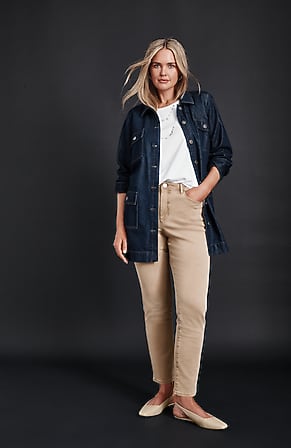 Image for Authentic Fit Slim-Leg Jeans