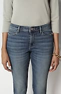 authentic fit slim-leg jeans