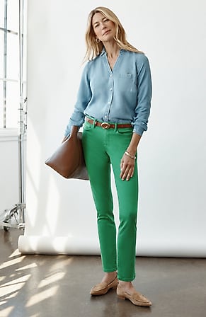 Image for Authentic Fit Slim-Leg Jeans