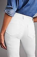 authentic fit slim-leg jeans