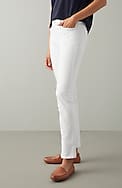authentic fit slim-leg jeans