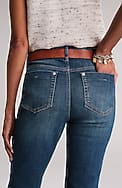 authentic fit slim-leg jeans