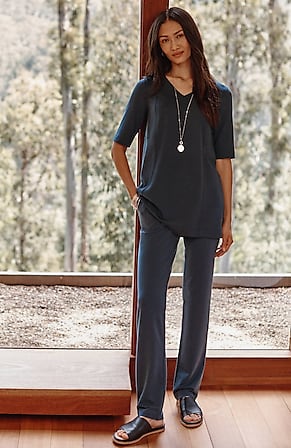 Image for Pure Jill Double-Knit Seamed Tunic