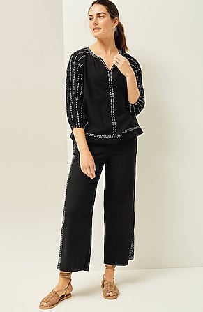 Image for Pure Jill Relaxed Cropped Pants