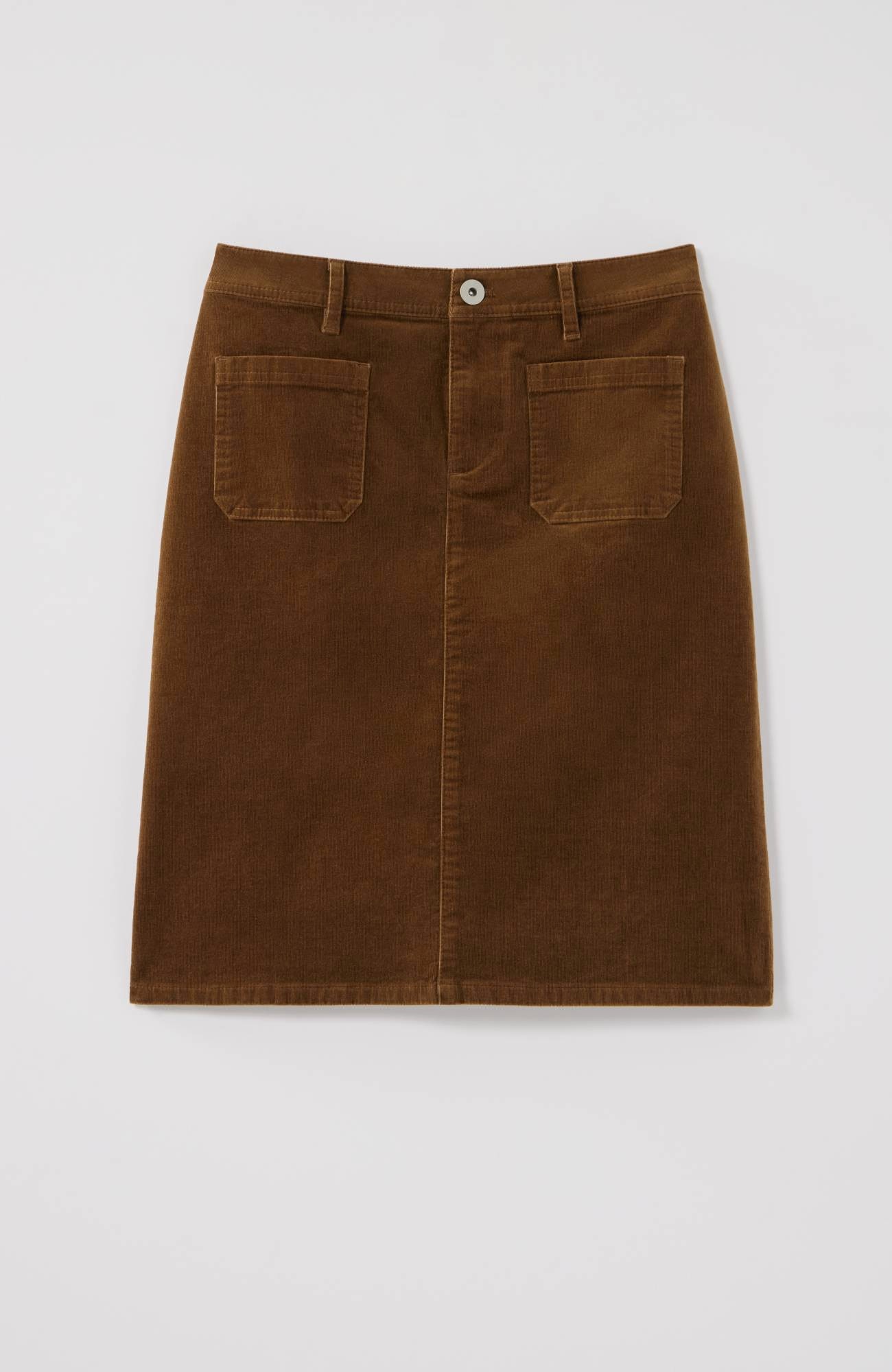 Patch-Pocket Skirt