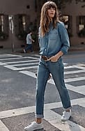 relaxed boyfriend jeans