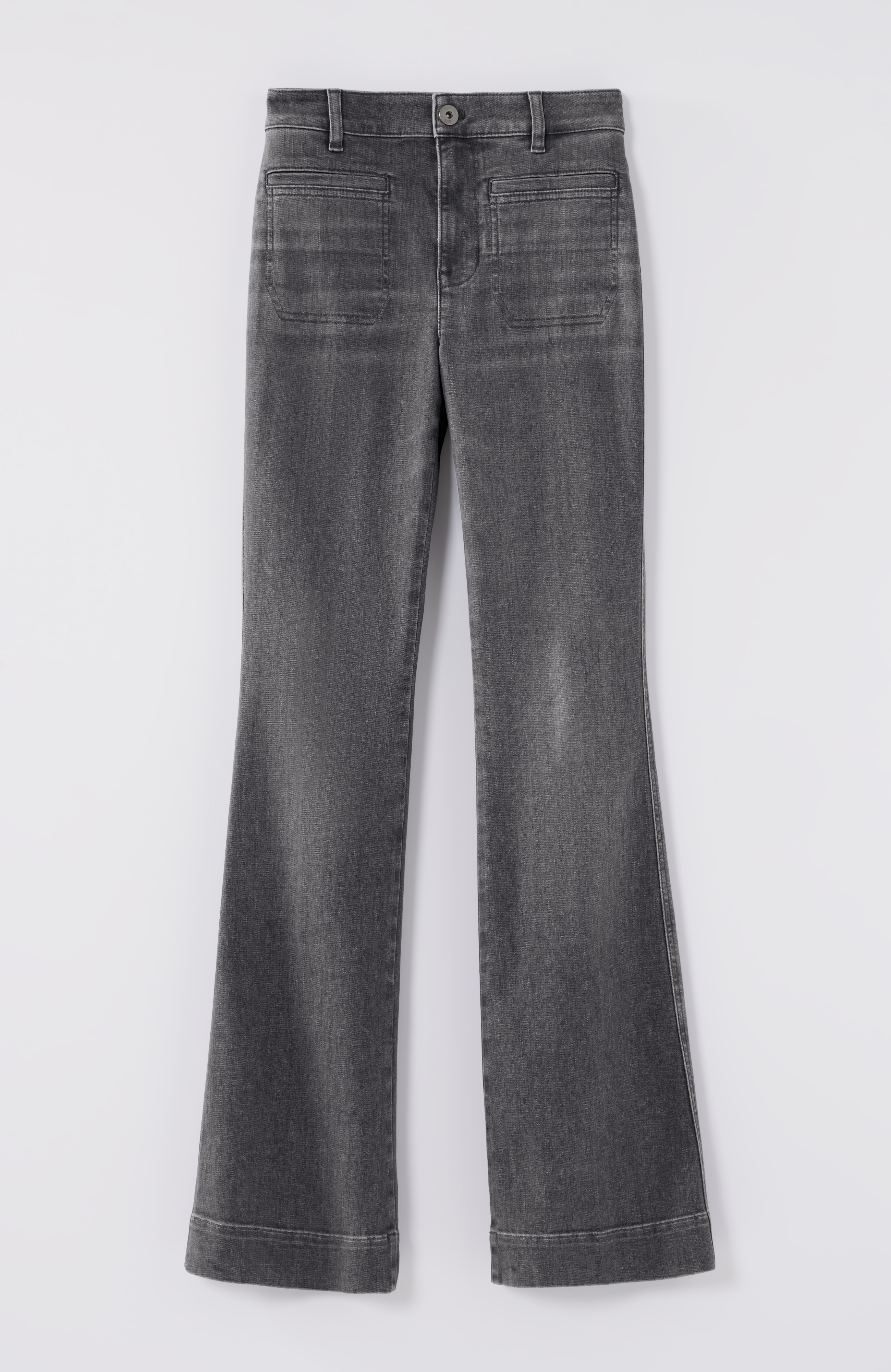 HIGH-RISE FLARE JEANS | JJill