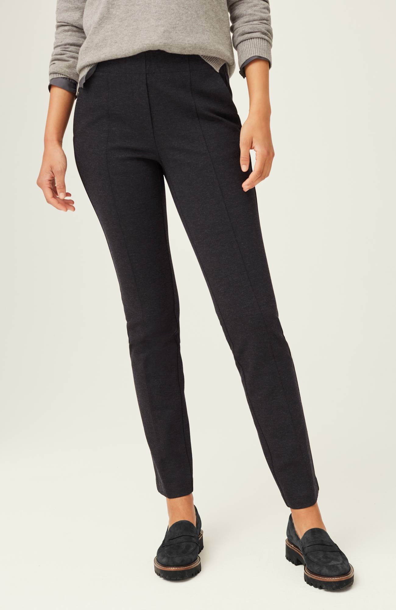 Pull on hotsell slim leg pants