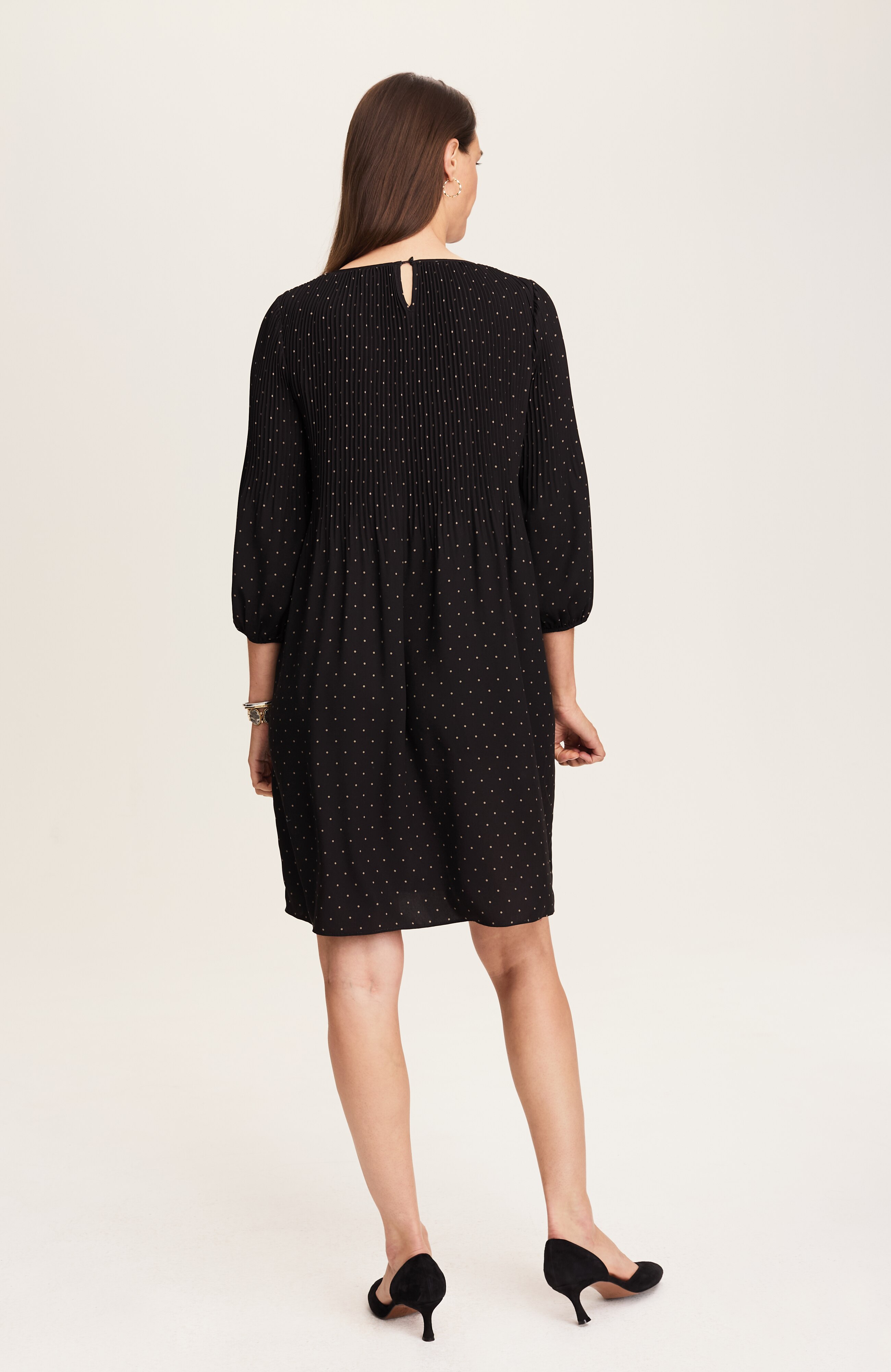 Wearever Sunburst-Pleated Dress | JJill