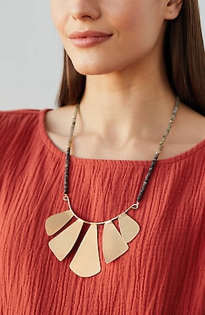Image for Seaside Oasis Statement Necklace