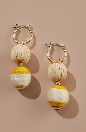 Image for Lush Gardens Wrapped-Beads Earrings