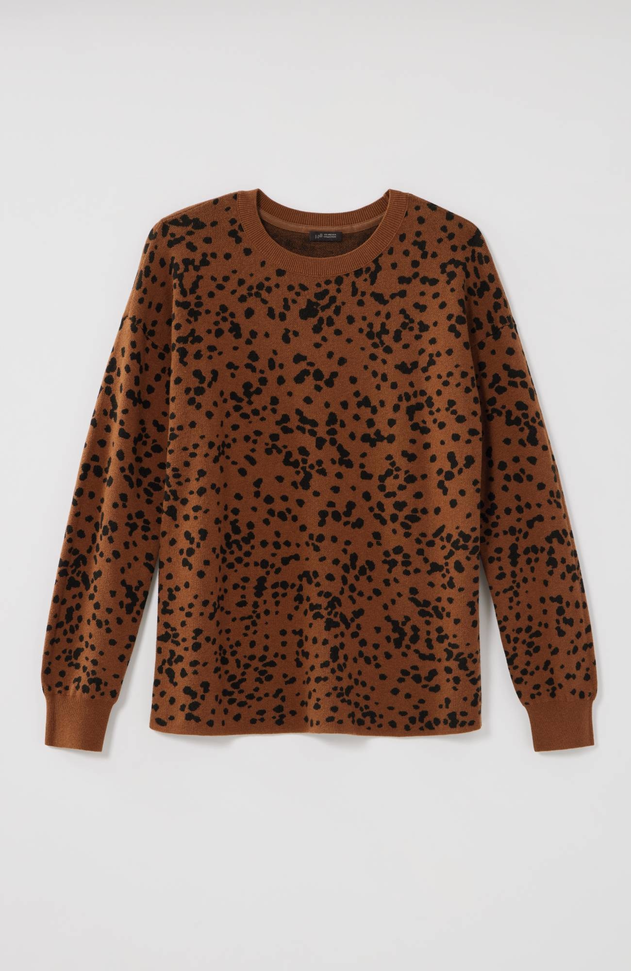 Wearever Abstract-Leopard Sweater