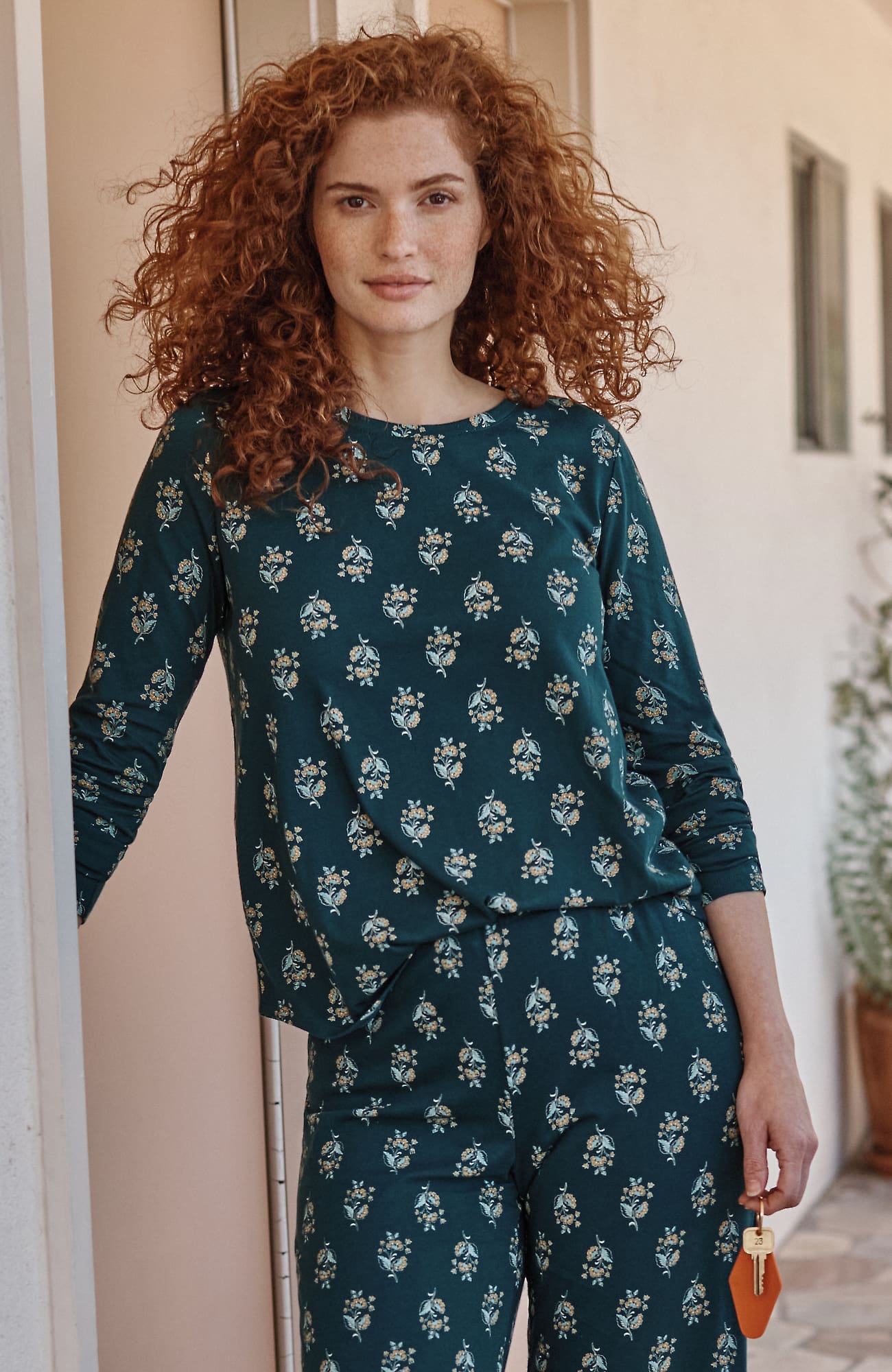 Jjill J.jill Sleep Ultrasoft Long-sleeve Top