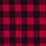 cherry red festive gingham