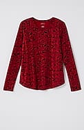 sleep ultrasoft long-sleeve top