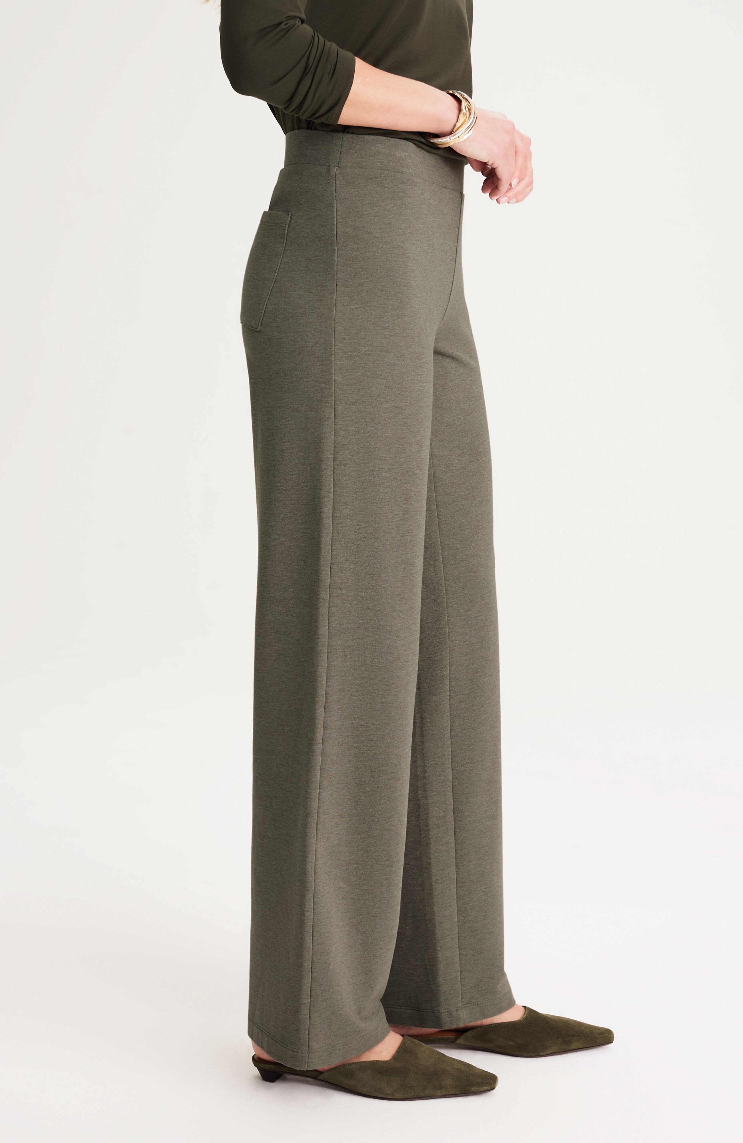PURE JILL AFFINITY PULL-ON WIDE-LEG PANT | JJill