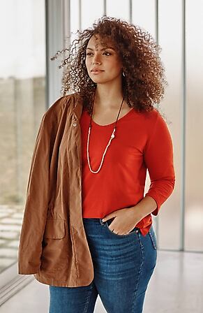Image for Essential Forward-Seam Tee