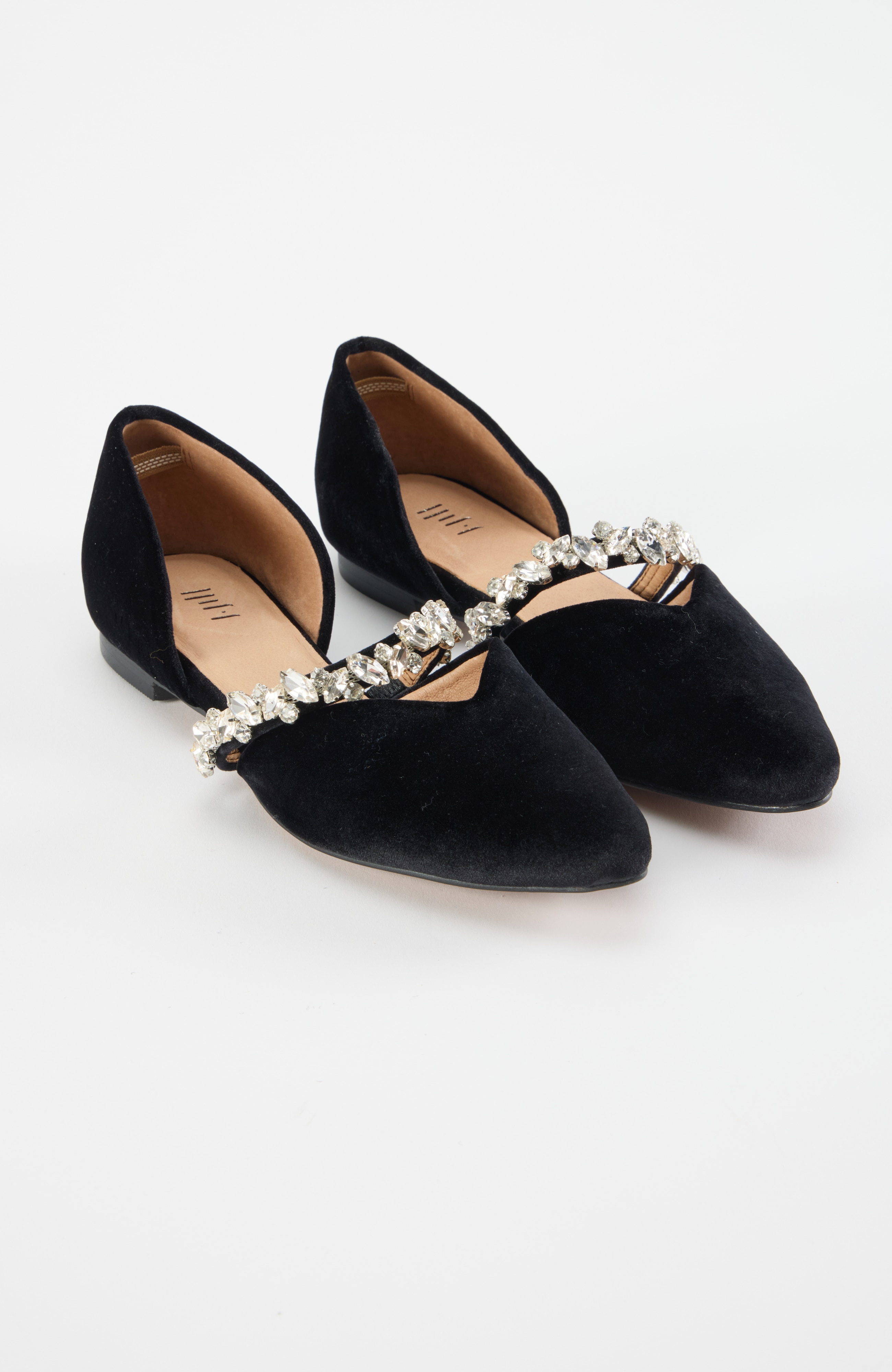 embellished d‘orsay flats