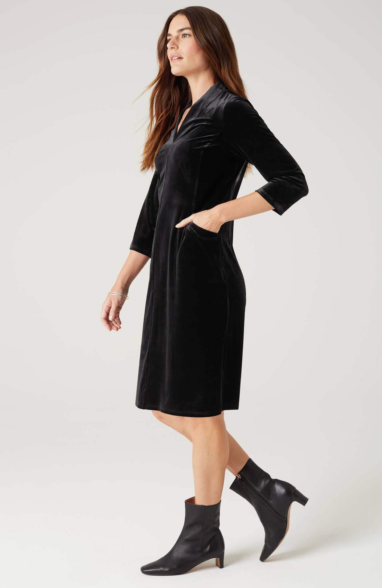 J.Jill Wearever collection black dress size medium - $28 - From Melinda