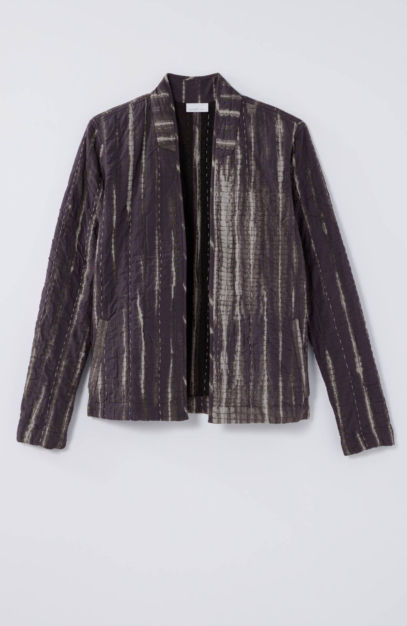 Pure Jill Tie-Dyed Kantha-Stitched Jacket