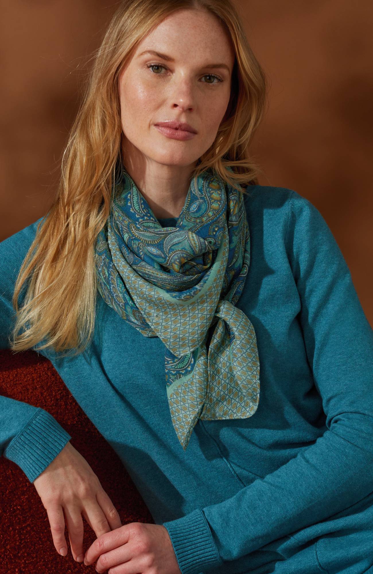 Cloud Nine Soft & Light Square Scarf | JJill