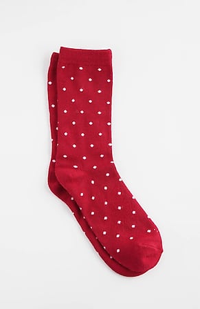 Image for Rayon-From-Bamboo Tiny Dot Crew Socks