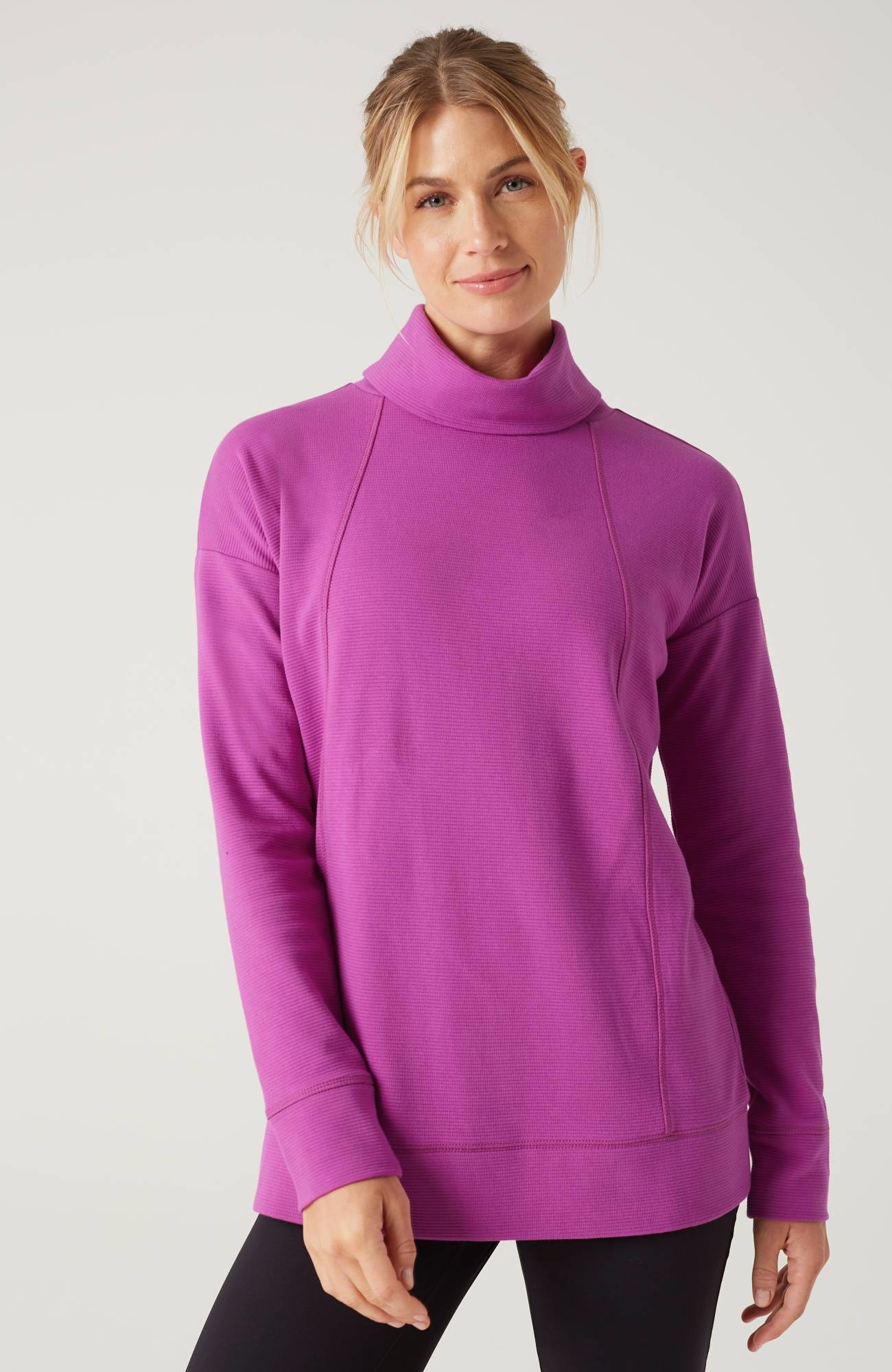 Fit Cowl-Neck Pullover
