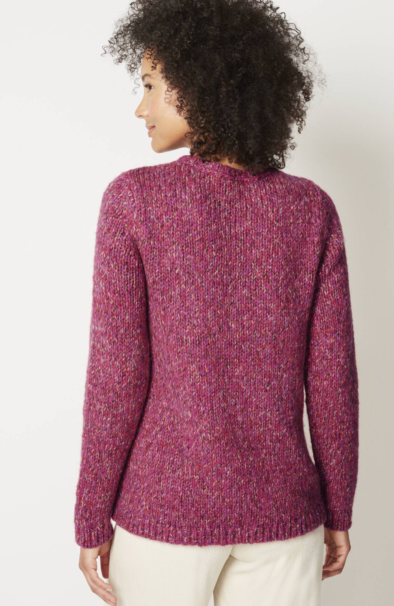 Multicolored Chevron Sweater