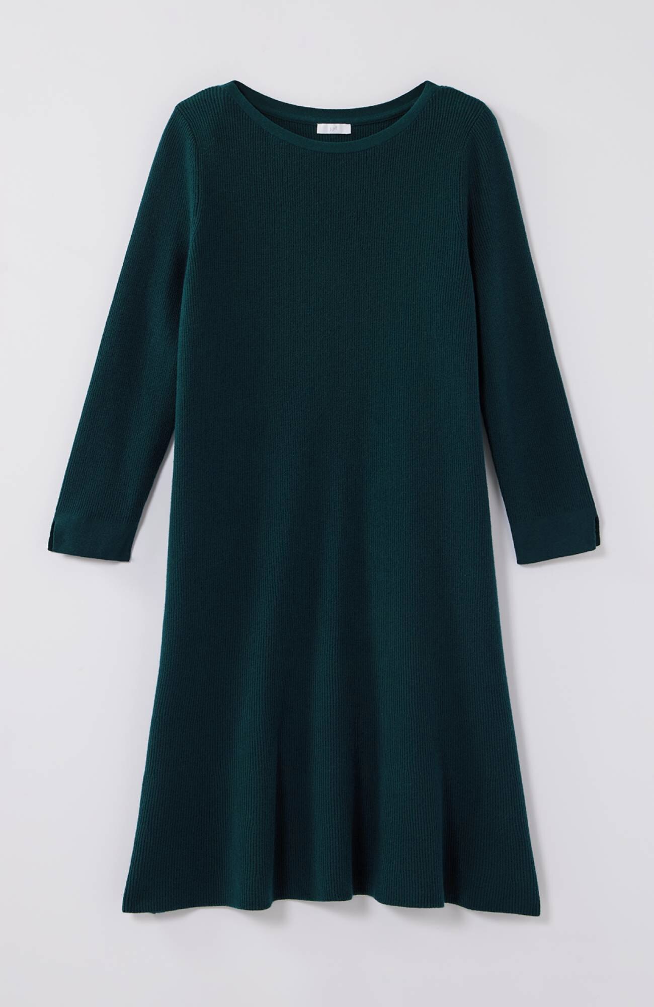 T.JEANS■(W)Script Sweater Dress★送料込 FLOUNCED-HEM SWEATER DRESS | JJill