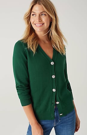 Image for Bejeweled-Buttons Cardi