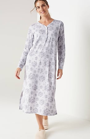 Image for Sleep Ultrasoft Long Sleeve Gown