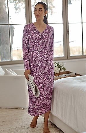 Image for Sleep Ultrasoft Long Sleeve Gown