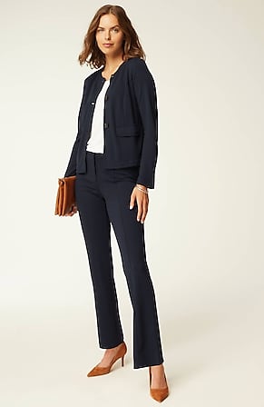 Image for Wearever Double-Face Jersey Boot-Cut Trousers